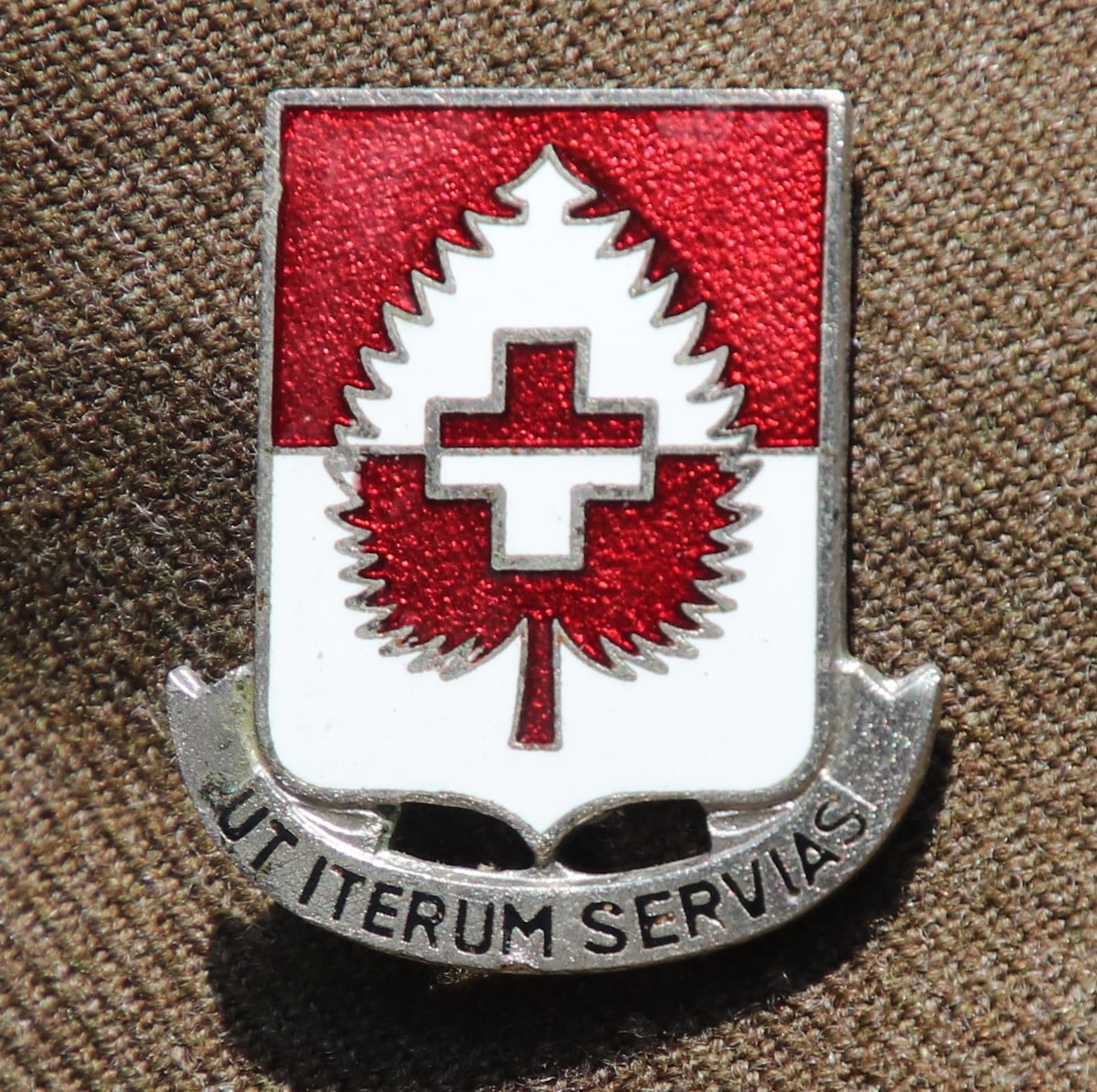 46th Armored Medical Battalion Crest WW2
