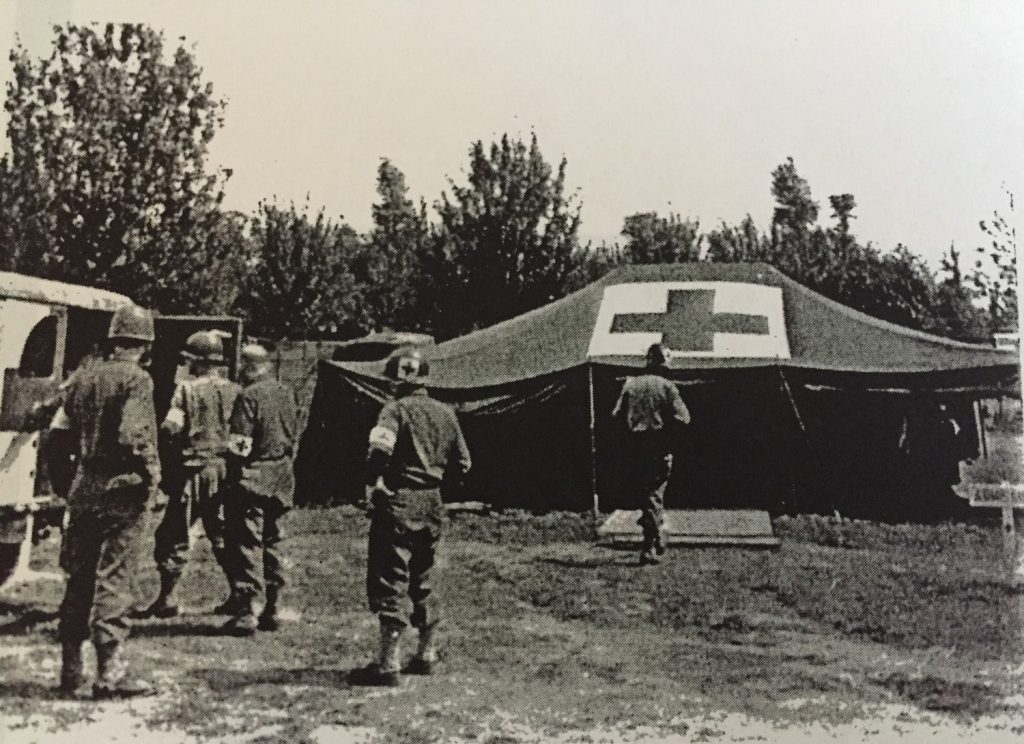 Company C Clearing Station- Normandy