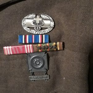 George Ehnes CMB, medals and driver badge