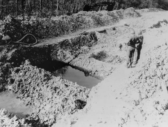 Mass graves Ohrdruf