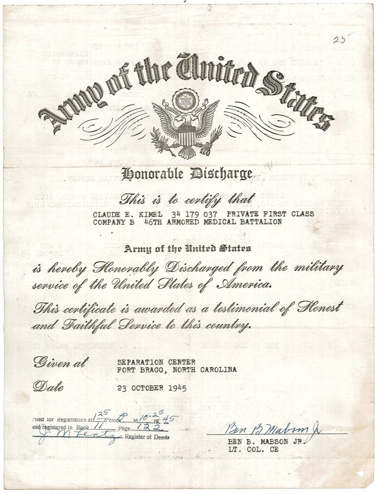 Kimel Honorable Discharge.2