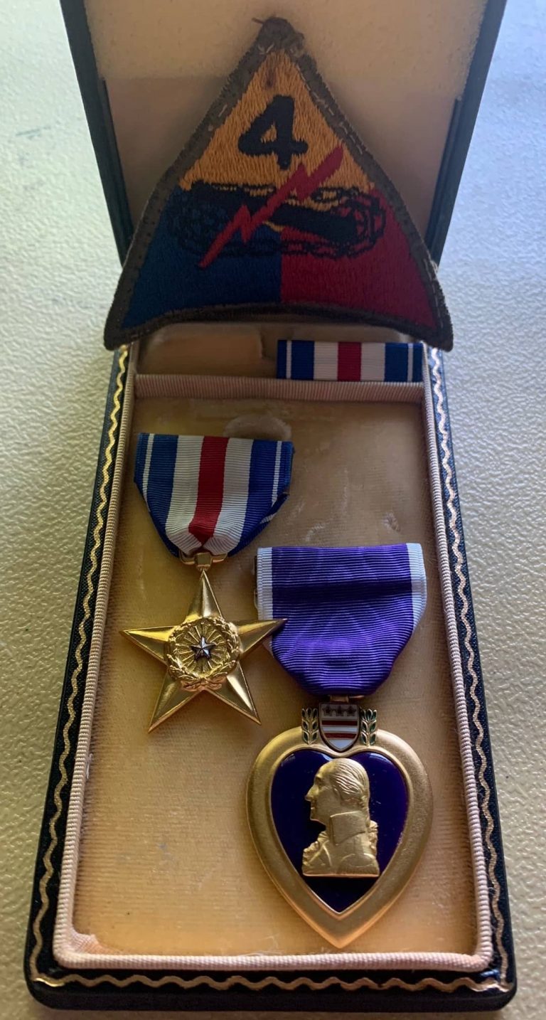 Paul F Skayhan Silver Star and Purple Hart