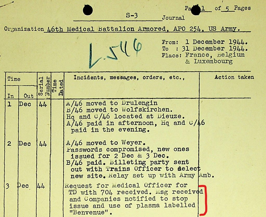 S-3 Journal Plasma