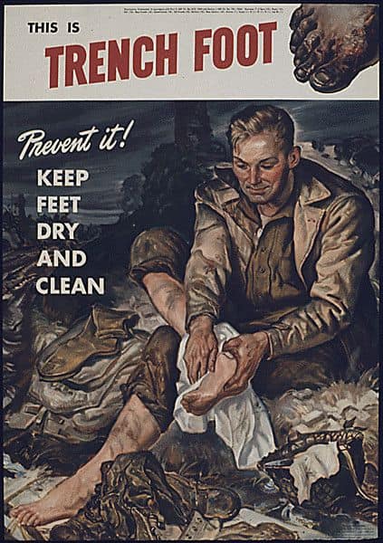Trench Foot Poster