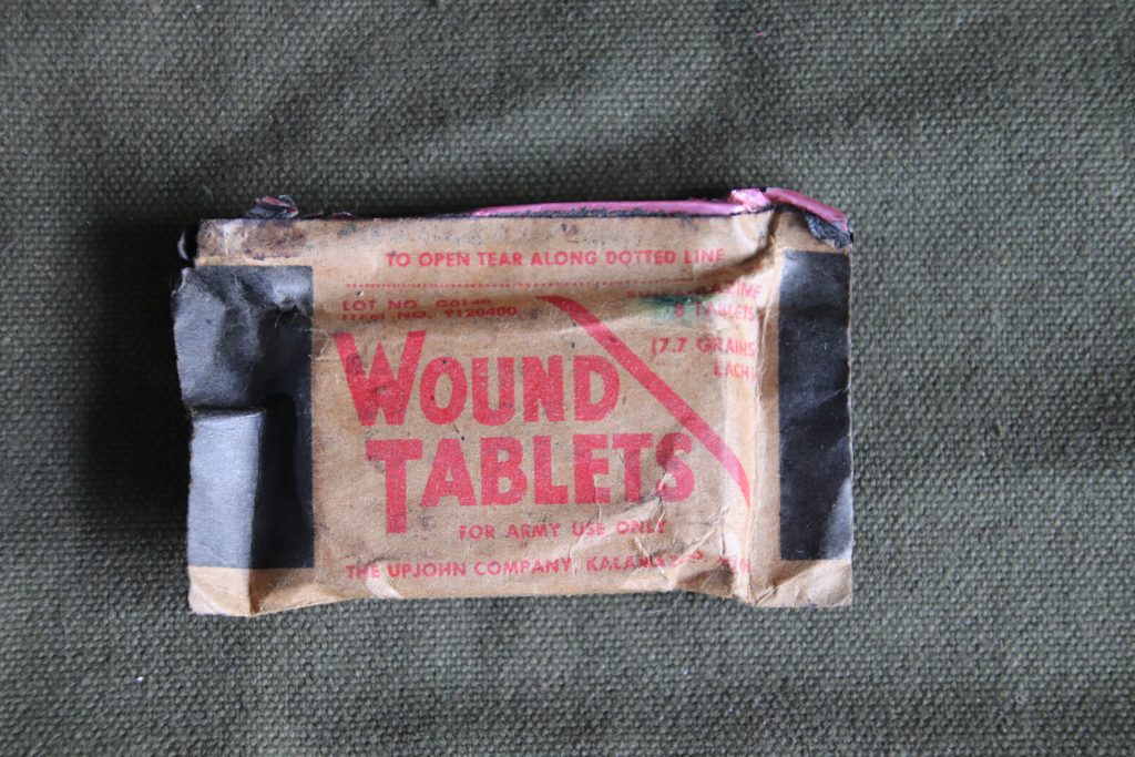 Wound tablets